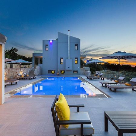 Luxury Cretan Villas With Private Pools Gallos Exterior photo