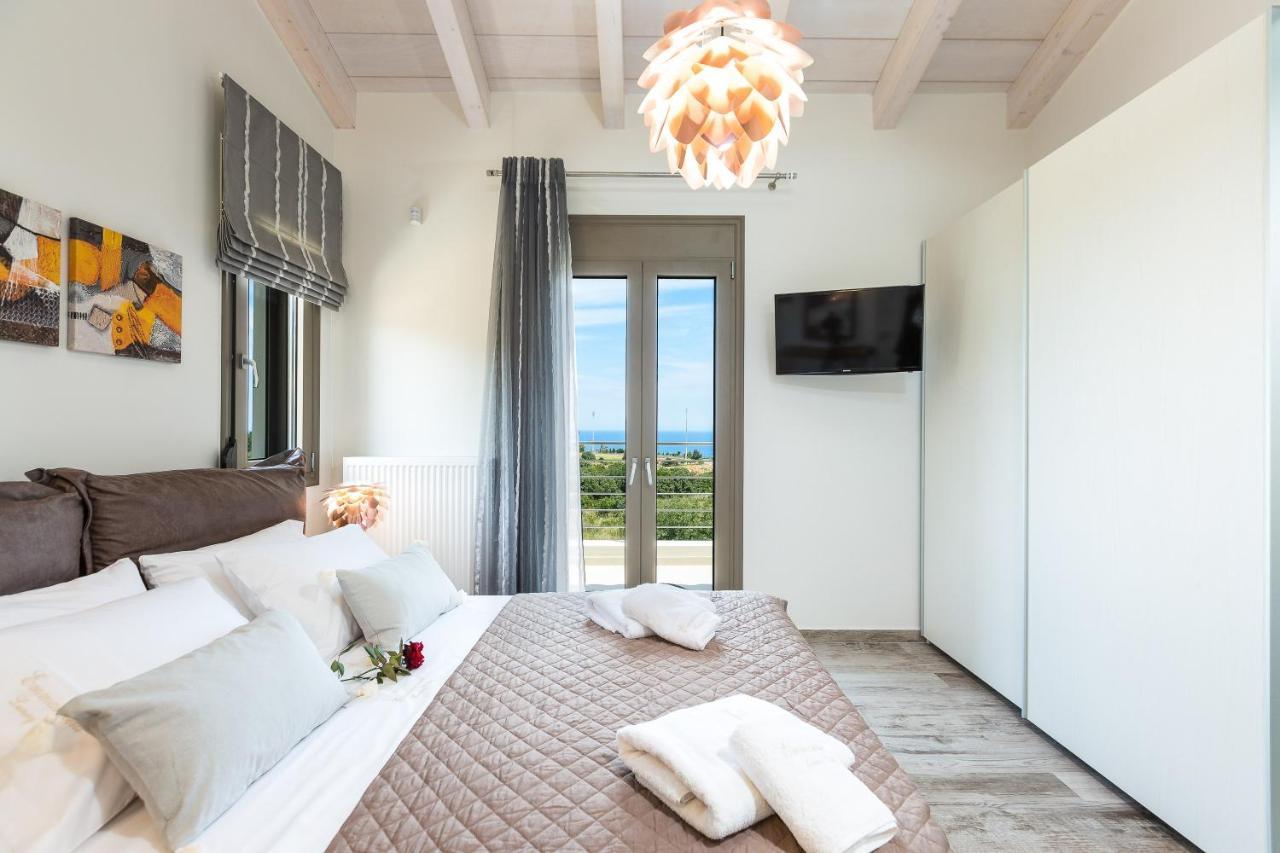 Luxury Cretan Villas With Private Pools Gallos Exterior photo
