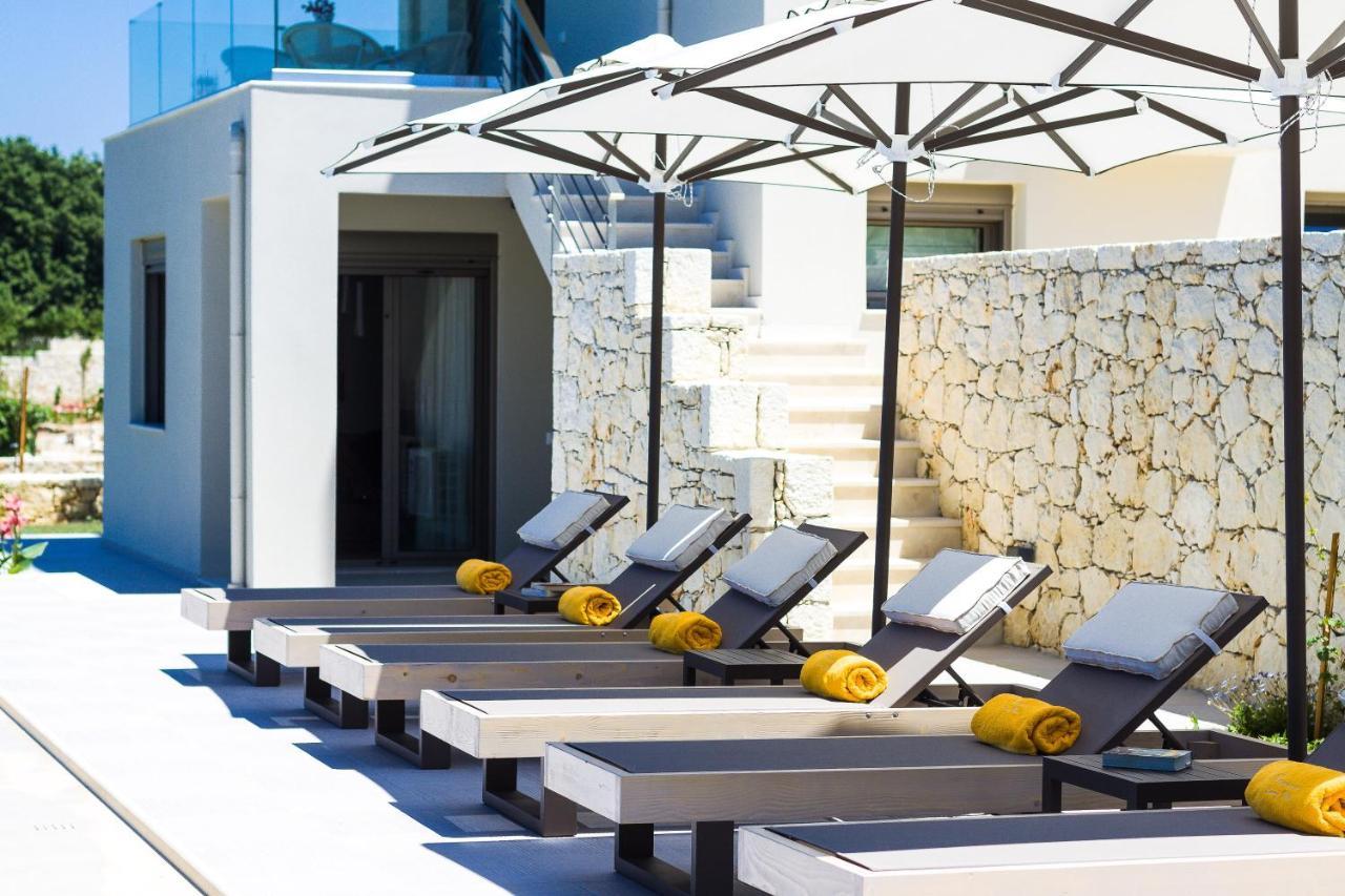 Luxury Cretan Villas With Private Pools Gallos Exterior photo