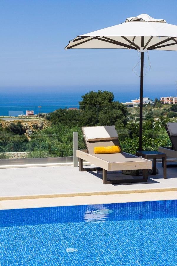 Luxury Cretan Villas With Private Pools Gallos Exterior photo